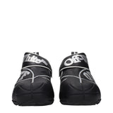Off-White Black Leather High Top Sneakers