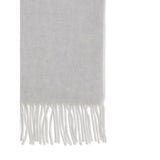 Brunello Cucinelli Gray Cashmere Scarf