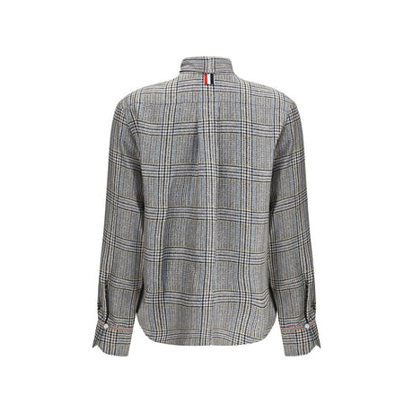 Thom Browne Beige Silk Dress Shirt