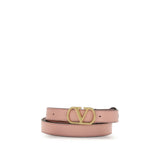 Valentino Garavani Multicolor Calf Leather Bos Taurus Thin Belt