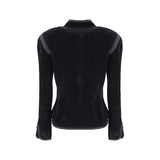 Giorgio Armani Black Silk Blazer