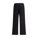 Dolce & Gabbana Black Cotton Casual Pants