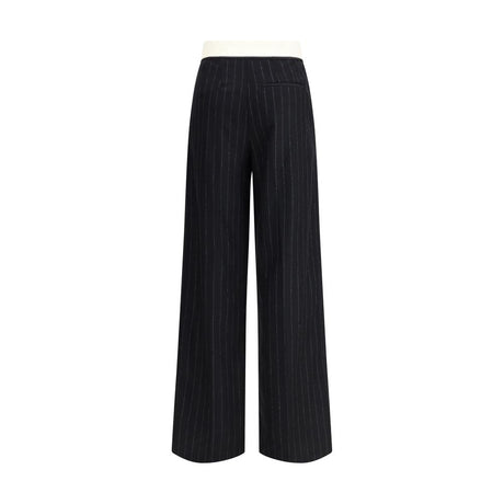 Forte_Forte Black Wool Dress Pants
