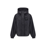 Ganni Black Nylon Shell Jacket