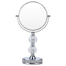 Makeup Mirror 360 Degree Swivel Vanity Mirror Crystal Cosmetic Mirror 1X/5X Magnifying Double Sided MirrorAdjustable Makeup Mirror M020
