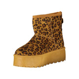 Laura Biagiotti Marrone Polyester Women Ankle Boot