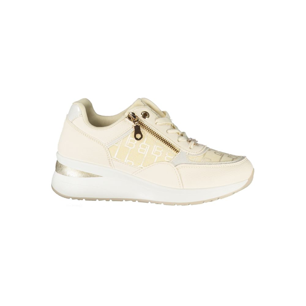 Laura Biagiotti White Polyurethane Women Sneaker