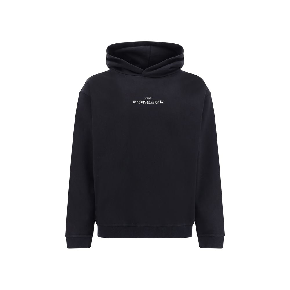Maison Margiela Black Cotton Sweatshirt