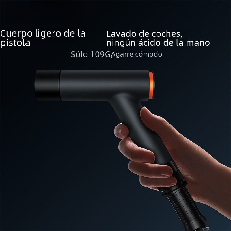 High-Pressure Car Wash Water Gun with Extendable Hose