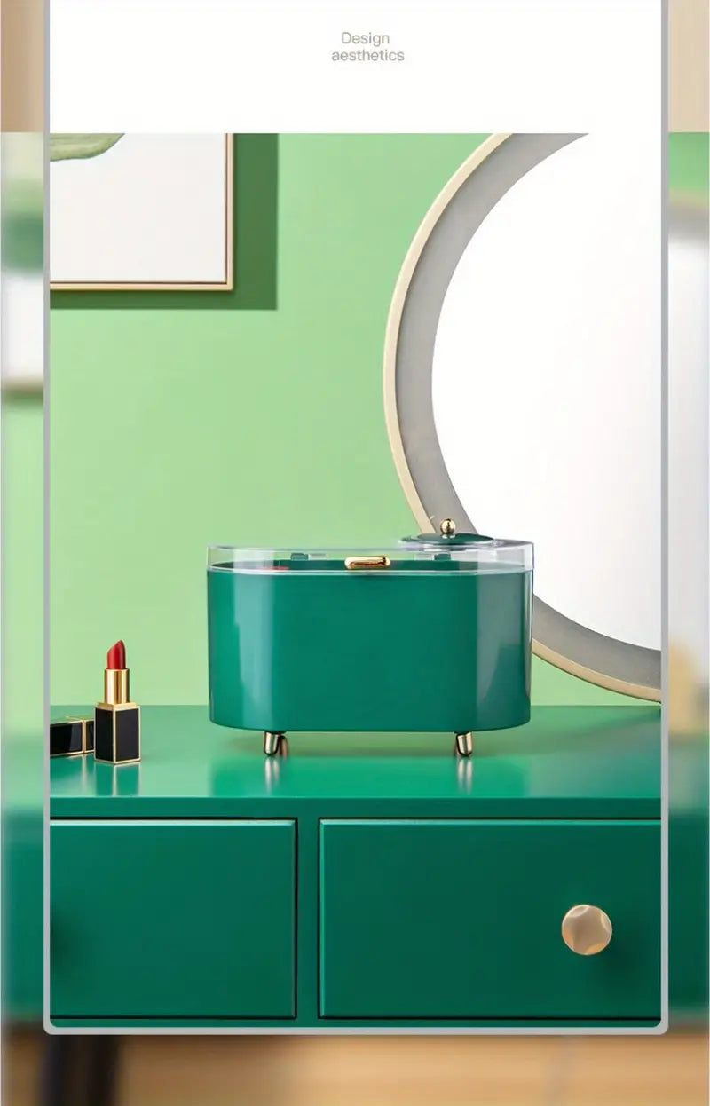 Stylish Multi-Grid Storage Box for Lipsticks and Makeup