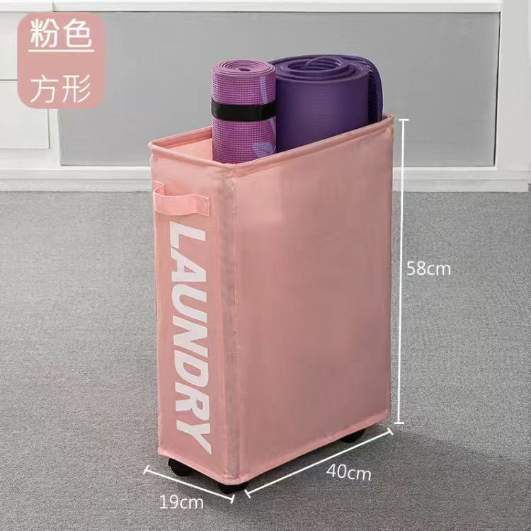 Yoga Mat Storage Organizer with Large Racket Basket