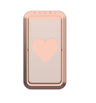 Rose Gold Heart Smartphone Grip & Stand