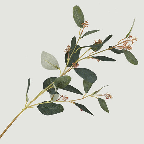 28in Artificial Eucalyptus Stem for Home Decor