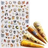 Decorative Manicure Adhesive Nail Strap Stickers