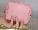 Elegant Mini PU Shell Makeup Bag and Organizer Pouch