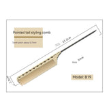 Laser Scale Hair Comb - High Quality Design
