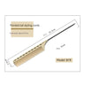 Laser Scale Hair Comb - High Quality Design