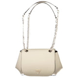 Guess Jeans Bianco Poliuretano Woman Handbag