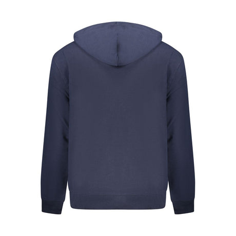 Calvin Klein Blu Cotton Men Sweatshirt