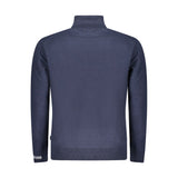 Pepe Jeans Blue Cotton Men Sweater Turtleneck