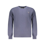 Accademia Militare Blue Recycled Cotton Men Sweatshirt