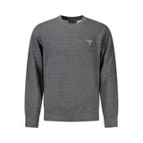 Accademia Militare Grigio Recycled Cotton Male Sweatshirt