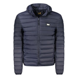 Cavalli Class Blu Polyester Men Jacket