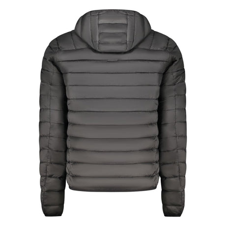 Cavalli Class Black Polyester Men's Light Jacket