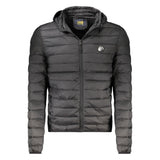 Cavalli Class Black Polyester Men's Light Jacket