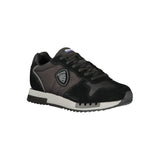 Blauer Black Polyurethane Men Sneaker