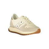 Blauer Beige Leather Women Sneaker