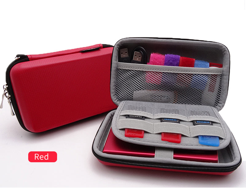 EVA Storage Case for Headphones and Digital Accessories