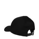 Jil Sander Black Cashmere Cap (Baseball Hat)