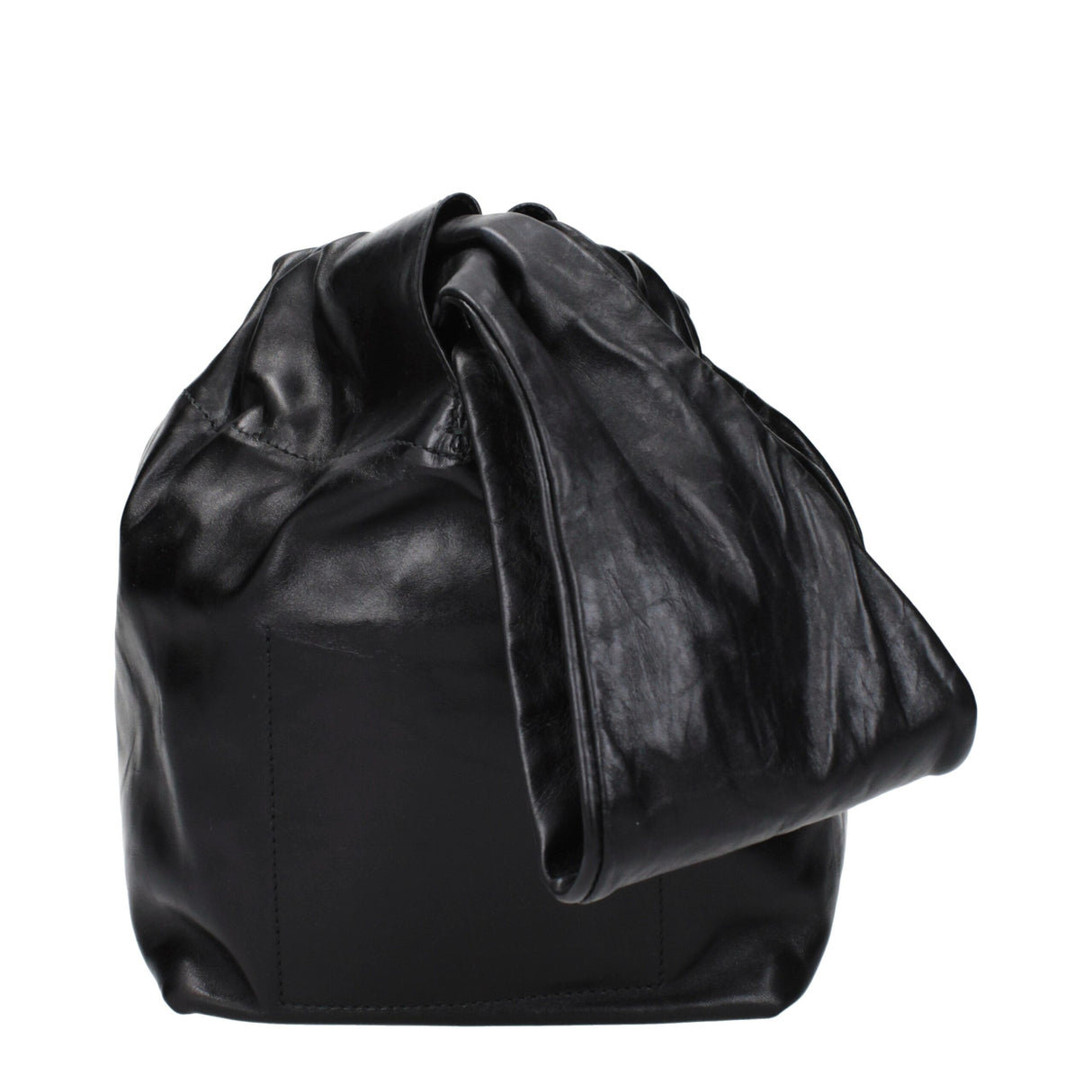 Jil Sander Black Leather Handbag