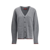 Gucci Gray Wool Cardigan