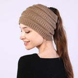 Women's Winter Fashion Solid Color Hair Bands