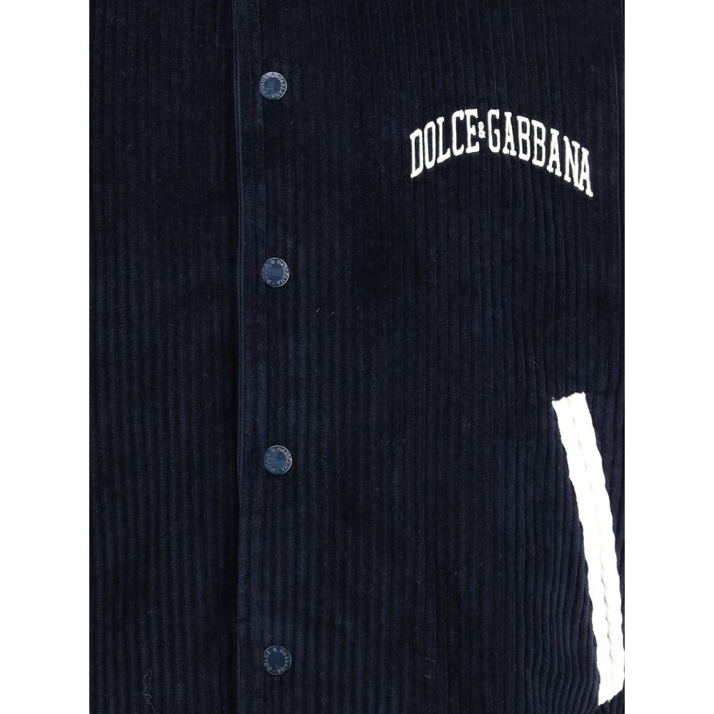 Dolce & Gabbana Blue Cotton Clothing