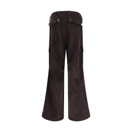 Dolce & Gabbana Brown Cotton Cargo Pants