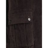 Dolce & Gabbana Brown Cotton Cargo Pants