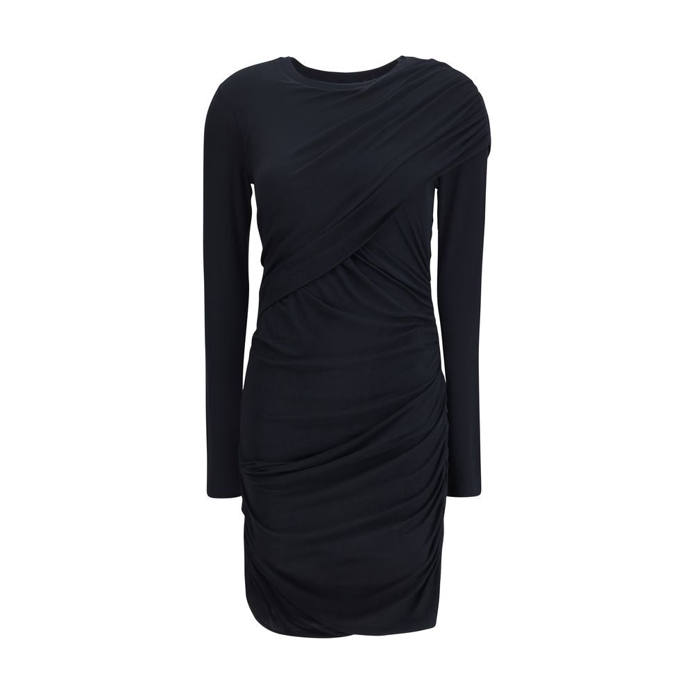 Marant Etoile Black Modal Casual Dress