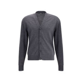 Jacquemus Gray Merino Wool Cardigan
