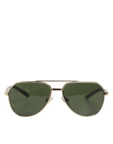 Dolce & Gabbana DG2125 Silver Frame Aviator Shades Eyewear Sunglasses Children