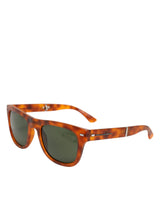 Dolce & Gabbana DG6089 Havana Full Rim Round Lenses Foldable Sunglasses