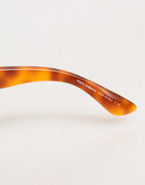 Dolce & Gabbana DG6089 Havana Full Rim Round Lenses Foldable Sunglasses