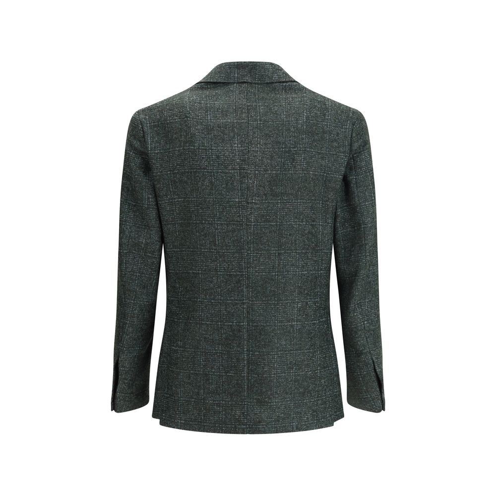 Gi Capri Bicolor Fleece Wool Blazer
