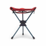 GRAND TRUNK Compass 360° Stool | Clay Red | Portable Swivel Stool | Carry Bag Included | Lightweight Waterproof Foldable | Outdoor Travel Gear | Camping Fishing Hunting Sports Games