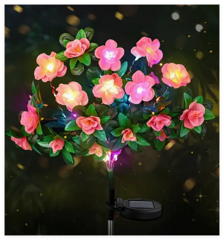Azalea Flowers LED Garden Lights (One Piece)