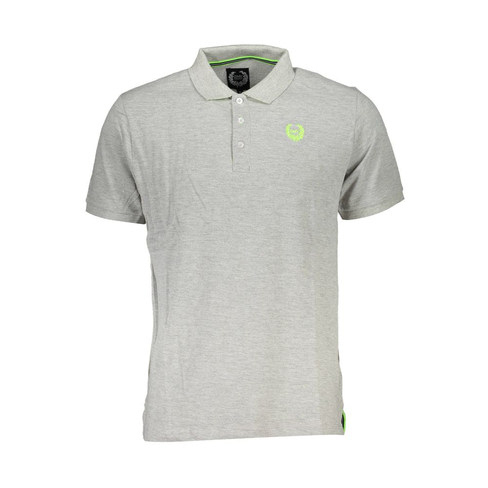 Gianmarco Venturi Grigio Cotton Men Polo