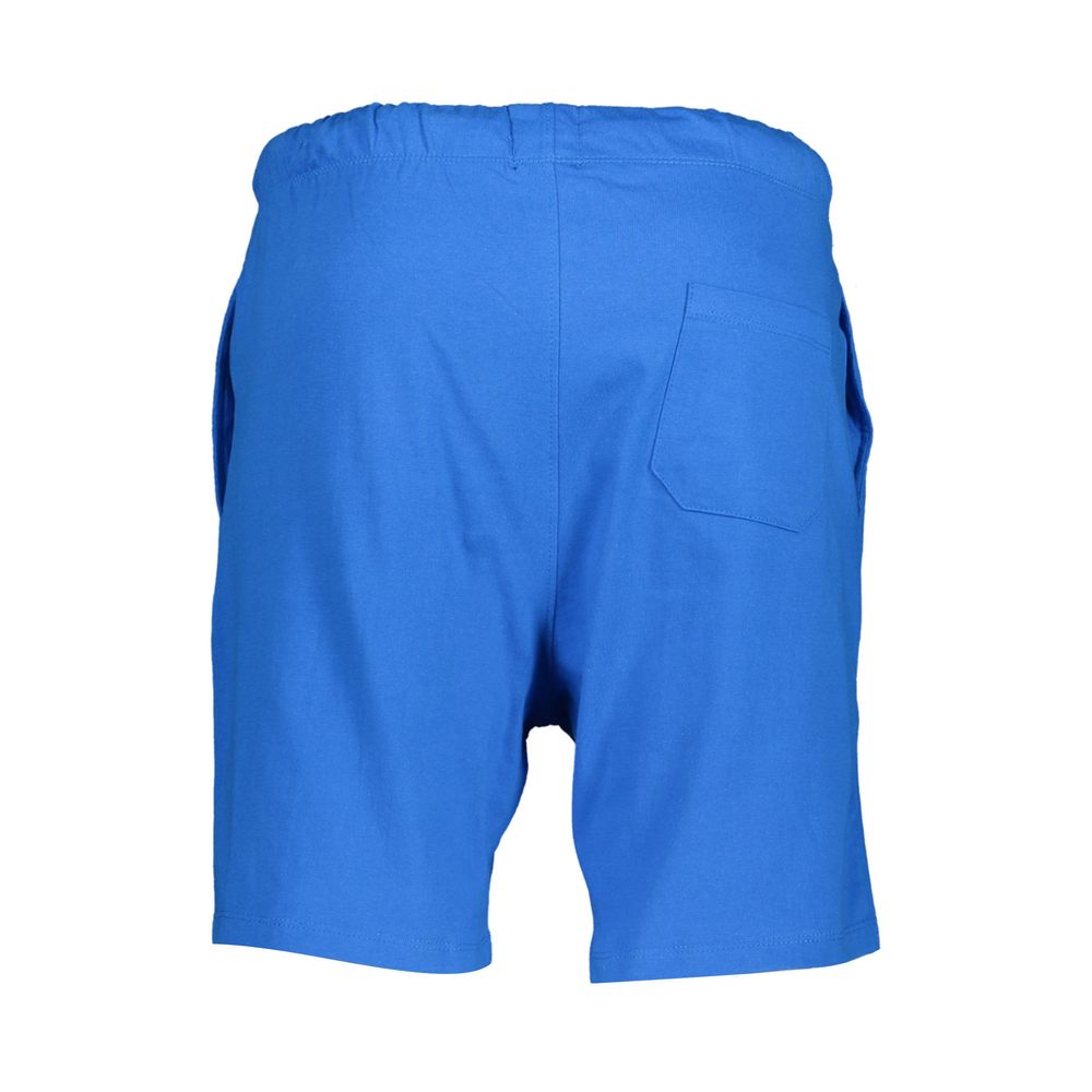 Gianmarco Venturi Blu Cotton Men's Sport Short