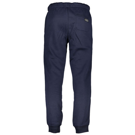 Gianmarco Venturi Blu Polyester Men's Sports Trouser